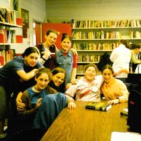 In the library